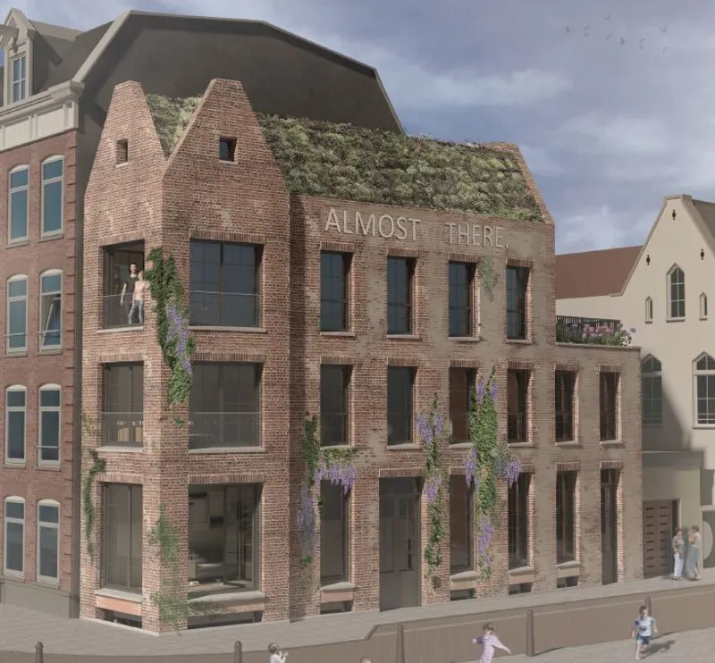 Houtmankade amsterdam staalframe staalframebouw