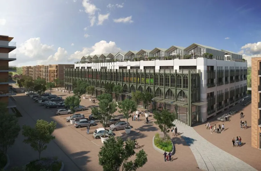 Optopping 21 appartementen nieuwbouw