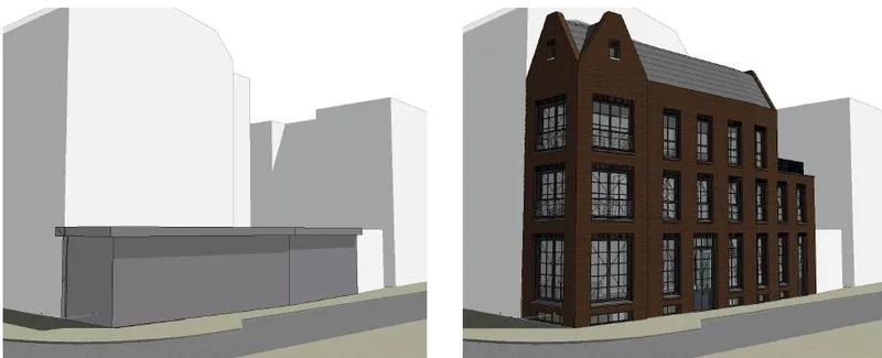 Houtmankade Amsterdam staalframe staalframebouw