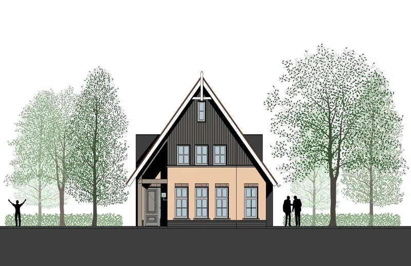 01. Voorgevel Vleuten 01. Voorgevel Vleuten