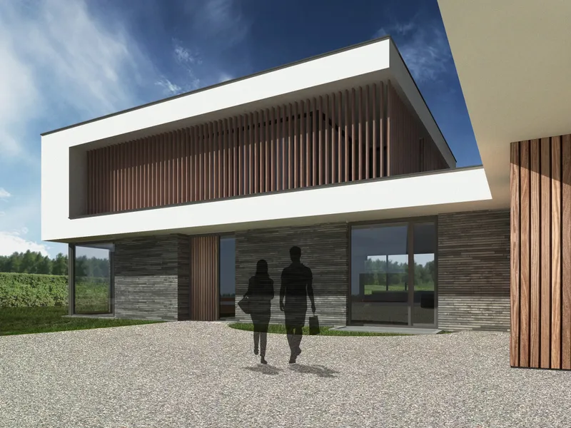 02 Venray a.i. voorzijde Staalframebouw staalframe