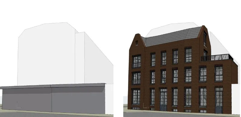 Houtmankade Amsterdam staalframe staalframebouw