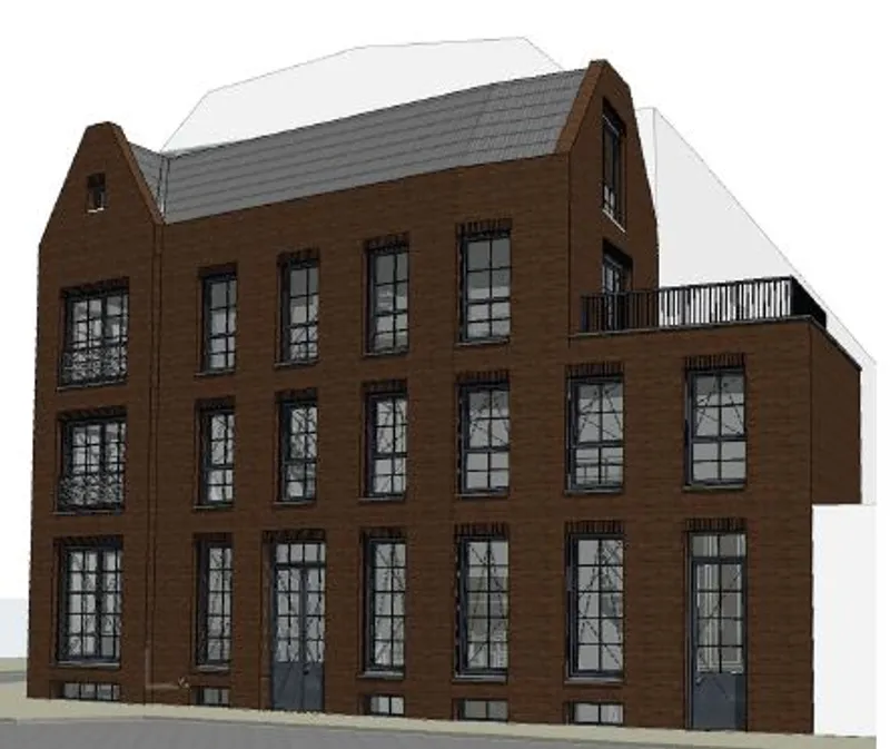 Houtmankade Amsterdam staalframe staalframebouw