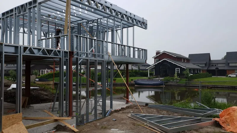 18250 Watervilla Nieuwkoop staalframe 18250 Watervilla Nieuwkoop staalframe